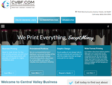 Tablet Screenshot of cvbf.com